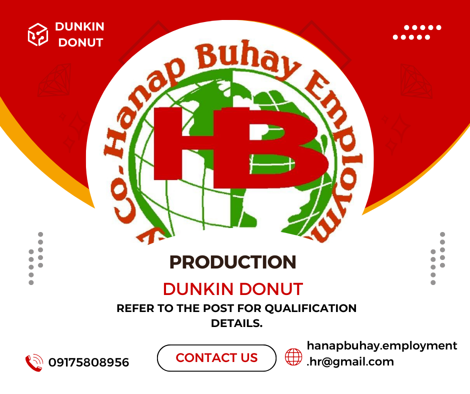 PRODUCTION HELPER (DUNKIN)